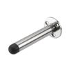 Access Hardware Door Stop, 100mm Projection, Silver, Modern Style, Wall Mount, 1 Piece