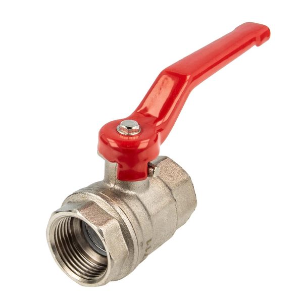 Brass Ball Valve - Size 3/4 Inch - DN 20 - Internal Thread on Both Sides