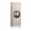 Wired Surface Mounted Bell Push B/Nickel