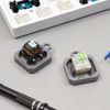 205G0 Switch Lubrication Kit with Switch Puller Switch Clamp 2 in 1 Switch Opener for Cherry Mx Gateron Switch Mechanical Keyboard