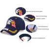 USA-Flag Eagles-Hat American Baseball-Cap Embroidered Navy
