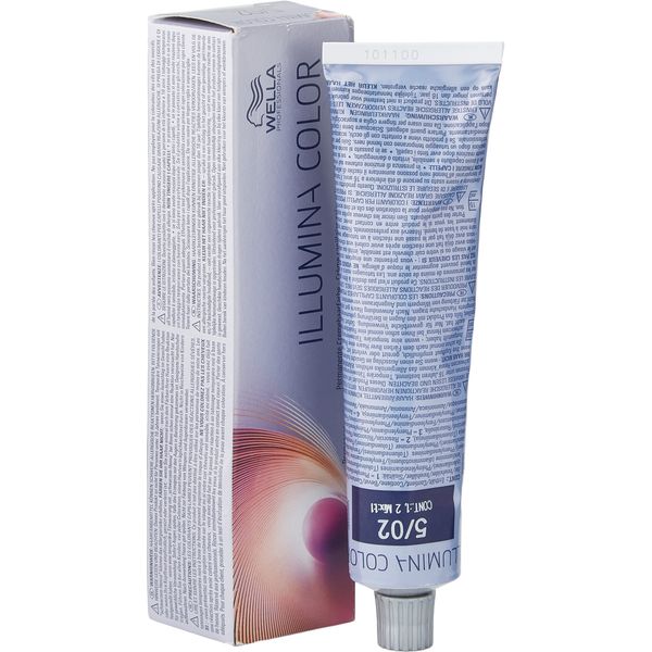 Wella Professionals Illumina Color, 5/02 Light Brown/Natural Matte, 1x 60 ml