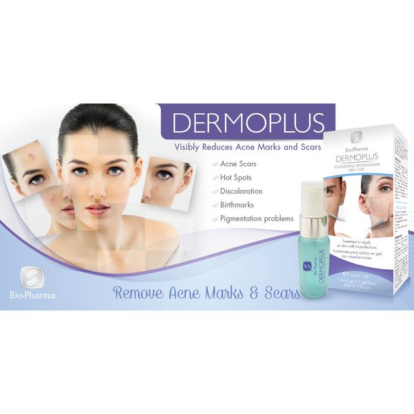 2 Derm-plus 60gr improved Dermonu Acne Cream Scars Skin Tone Correcting Dermonu