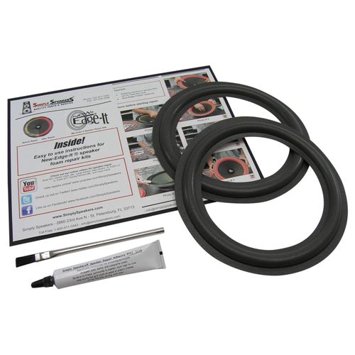 Mission 8 Inch Foam Speaker Repair Kit FSK-8 (Pair)