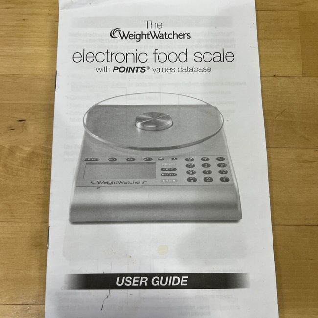 Weight Watchers Kitchen  Weight Watchers Electrónica Food Scale