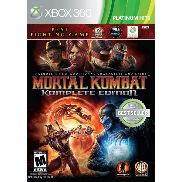 Mortal Kombat: Komplete Edition - Xbox 360 (Renewed)