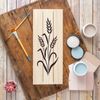 Wheat Stencil - Small Bread Stencils, Sourdough Stencil, Wheat Stencil, Bread Stencil, Wheat Stencils
