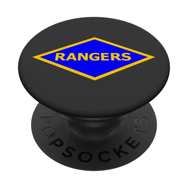 WW2 Army Ranger Patch - Gray PopSockets Swappable PopGrip