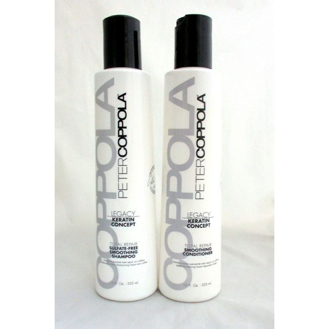 Peter Coppola Legacy Total Repair Smoothing Shampoo & Conditioner 12 oz Duo