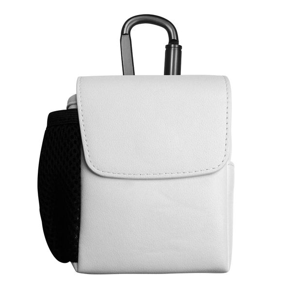 AWESOME LK-L03 Leather Laser Distance Meter Case, White