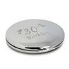Butterfly Motif Round Compact Mirror 30th Birthday With Pouch