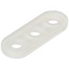 Outwell Bent Runner 3 Hole Plastic, 10 Pack, White, One Size