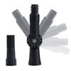IHKFILAN Angle Adapter and Extension Pole Hinge Tip，Threaded Extension Pole Rotatable Angle Adaptor Attach to Duster Painter Brush Squeegee Gutter Cleaning Tools