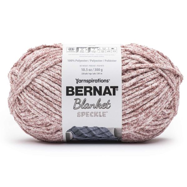 Bernat Blanket Speckle Yarn-Clay Brick 161102-02001