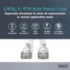 Digitus Patch Cable CAT 6A F/FTP Slim 1.00 m Grey