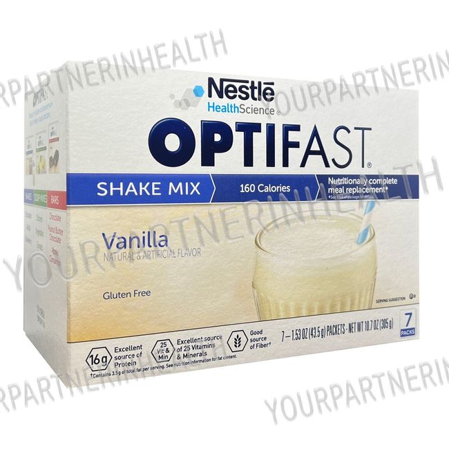 OPTIFAST 800 POWDER SHAKE | 2 BOXES | VANILLA | 14 SERVINGS | NEW AND FRESH NIB