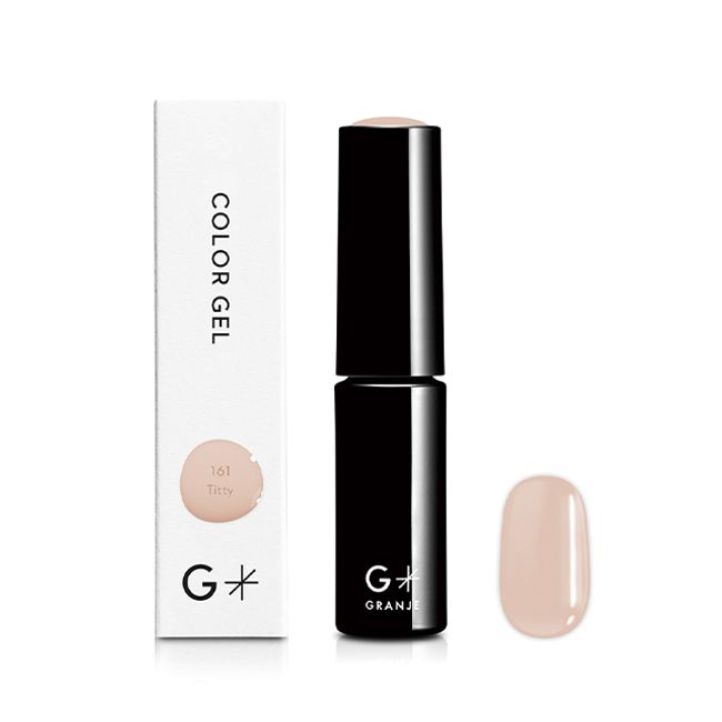 GRANJE Office Nail Color (161 Titty) | Gel Nail Color Gel Polish Beige Sheer Made in Japan Easy Self Gel Nail Domestic Cosmetics &lt;GRANJE Official&gt;