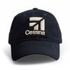 RED CANOE Cessna 3D Logo Cap Black