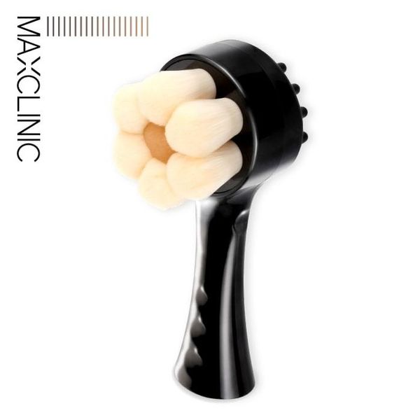 Facial cleansing brush, ultra-fine bristles, Korean cosmetics, MXCL, Max Clinic, Cloud Embo Brush D