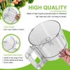 Replacement 112203 Food Processor 3 Quart Clear Cutter Bowl for Robot Coupe R2