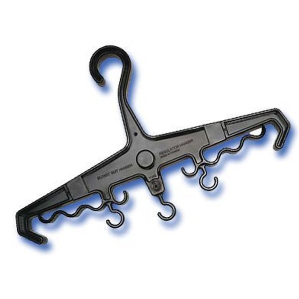 Scuba Equipment Hanger in Black