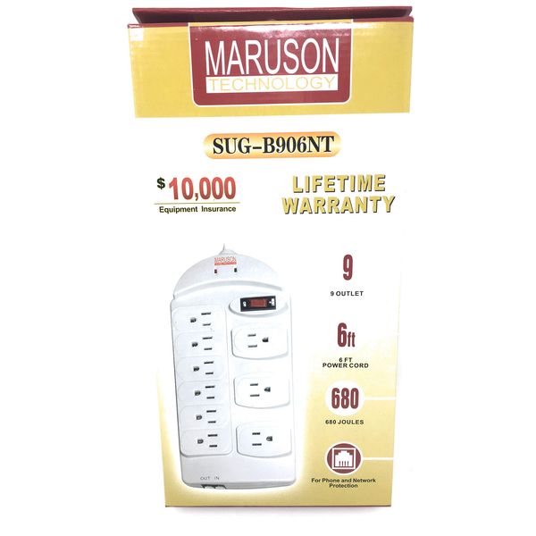 Maruson Technology SUG-B906NT Surge Protector
