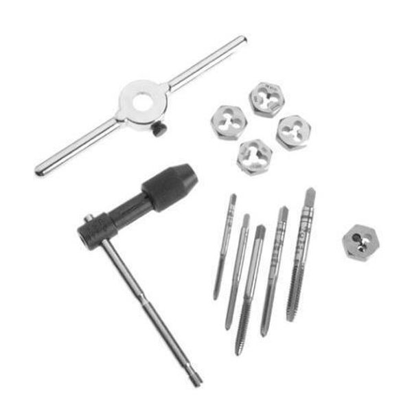 IRWIN Tools Machine Screw with Fractional Tap and Die Set, 12-Piece (24605)