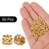 uxcell 50pcs M2.5 Thread Insert Brass Heat Set Insert M2.5x3mm OD 4mm New Ring Insert Nuts 3D Printed Brass Nuts Female Thread Insert Nuts