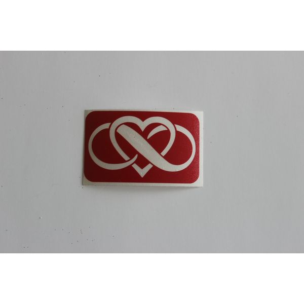 Infinity Heart Glitter Tattoo Stencil Pack