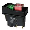 KLD-28A Waterproof Electromagnetic Pushbutton Switches for Slicer Cutter 4Pins 120V 5E4