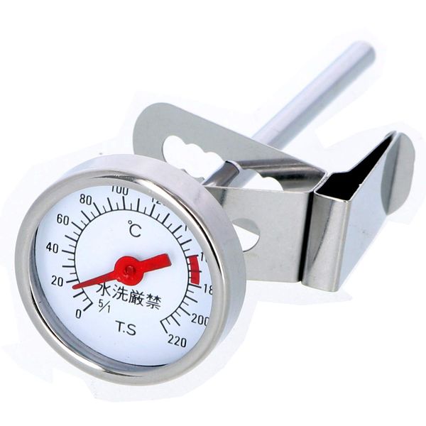 Takagi Tempura Pot Thermometer Analog with Mounting Hardware No. 100