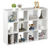 12 Cube Storage Organizer Bookcase Closet Storage for Home office Decor White