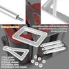 551181 Universal Billet Battery Tray Hold Down Trunk Relocation Box Optima Mount