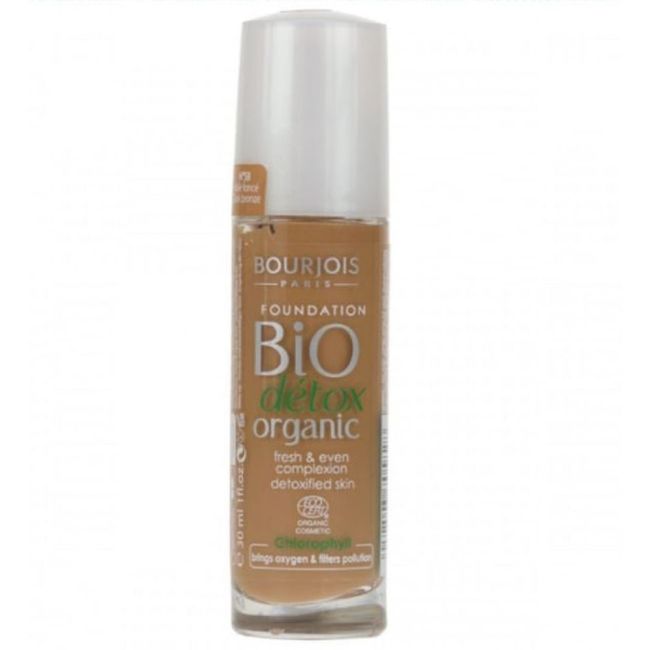 Bio Detox Organic by Bourjois Foundation 30ml Dark Bronze