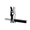 Lisle 47900 Hose Remover Pliers, Black,Silver
