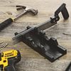 2 Pcs Black Precision Plastic Metal Angled Straight Cut Mitre Box Sawing Saw Set