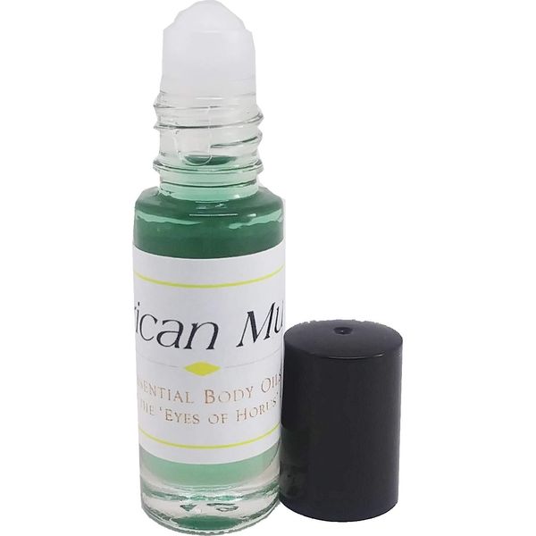 TCEShop African Musk Scented Body Oil Fragrance [Roll-On - Green - 1/8 oz.] - ID#4824