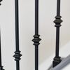 Matte Black Double Knuckle Stair Spindle - Rake/Fixed and Adjustable Brackets