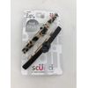 Scunci 2 pcs Barrettes, Brown and Black