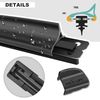 ABLEWIPE Windshield Wiper Blades Windshield Wiper Blade 1 piece Model: 18A24-2 (16")
