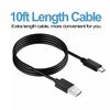 Hanorld Micro USB Charger Cable Charging Cord Replacement for Sony Playstation 4 PS4 Controller 3 Meter/10Ft