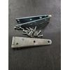 5" Light Strap Hinges Zinc Plated