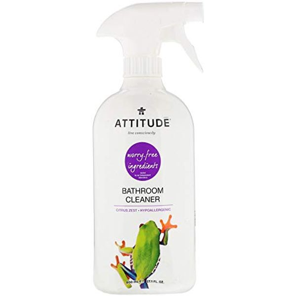 ATTITUDE Bathroom (Bath Cleaner) Citrus Zest 27.1 fl oz (800 ml) x 2 Pack