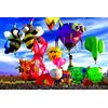 Balloons Galore 1000 Piece Puzzle - Funky Shapes