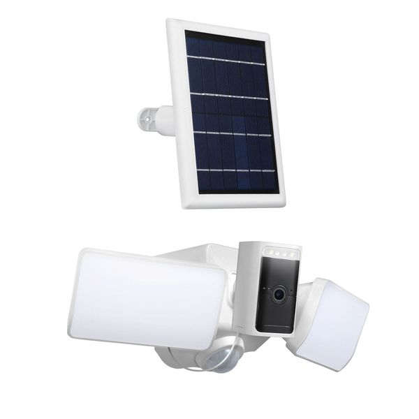 Floodlight and Solar Panel for Wyze Cam Outdoor / Outdoor V2 & Battery Cam Pro