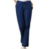 Cherokee Women's Size Flare Leg Drawstring Scrub Pant, Navy, Medium Tall