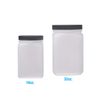 Consolidated Plastics Square Bottle with Cap, HDPE, 32oz, 12 Piece