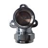 22mm x 3/4 Inch BSP Chrome Plated Wallplate Elbow
