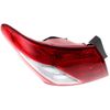 Tail Light For 07-09 Lexus ES350 Driver Side Outer Body Mounted