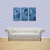 MyTinyWorld Dolls House Miniature Pale Purple Leaf Branches Wallpaper